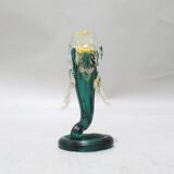 Vase sculpture Fish glass by Murano Salviati