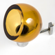 Wall lamps in chromed metal and glass by Archimède Séguso