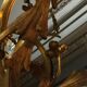 Napoleon III bronze chandelier, Louis XV style, baroque rocaille twist, 189