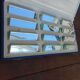 Set of 12 mirror glass knife holders