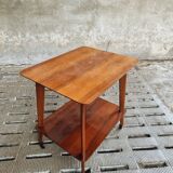 Retro trolley teak design 50s side table