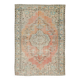 Red & Cream Classic Pattern Vintage Rug, 180x261Cm