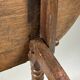 English monk chair table oak 18th century