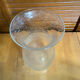 Vase ancien style Biot en verre soufflé bullé