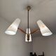Brass Chandelier by Rupert Nikoll