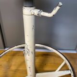 Adjustable workshop stool, vintage industrial stool