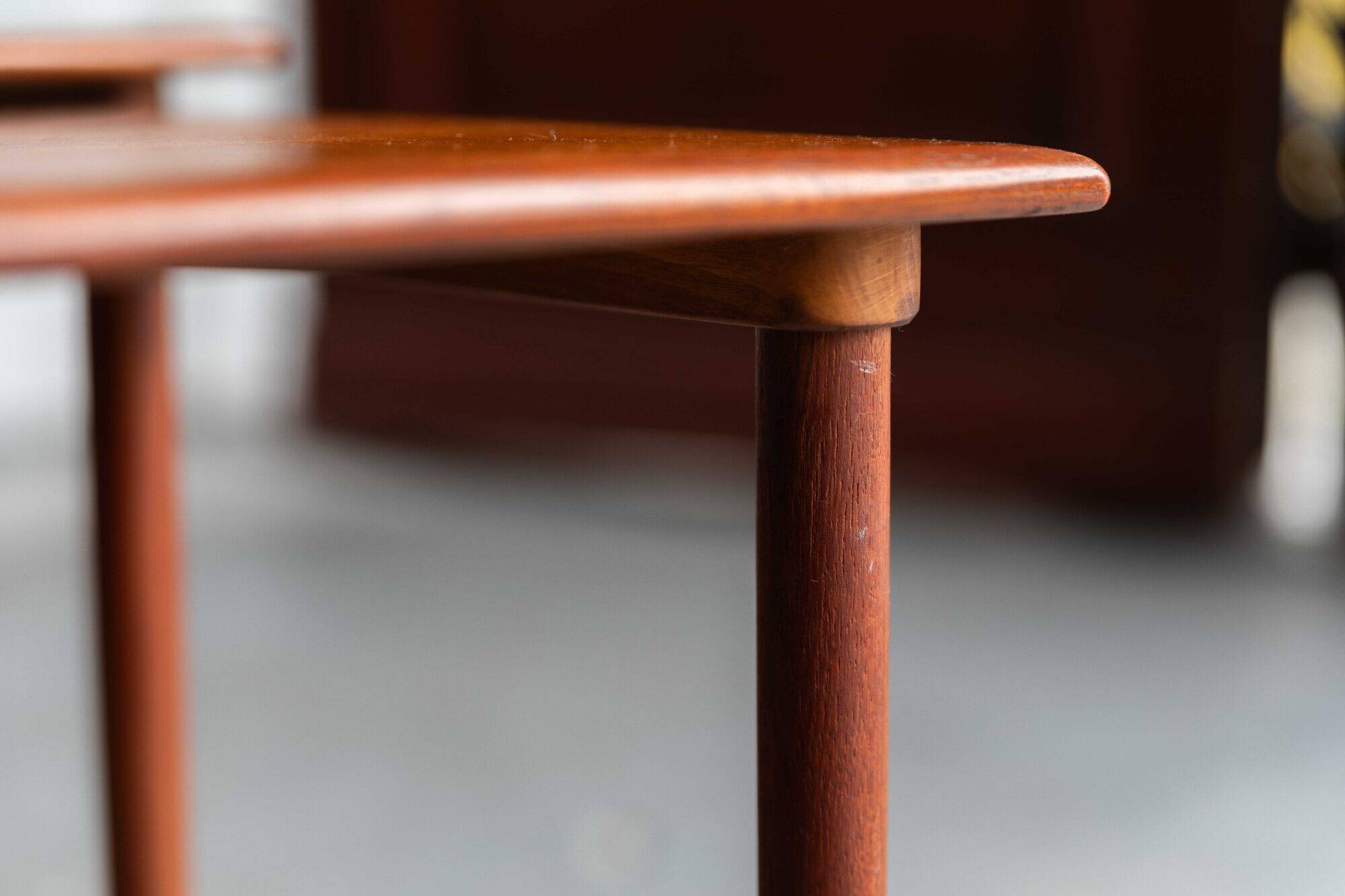 Set of 3 nesting tables, Danish design