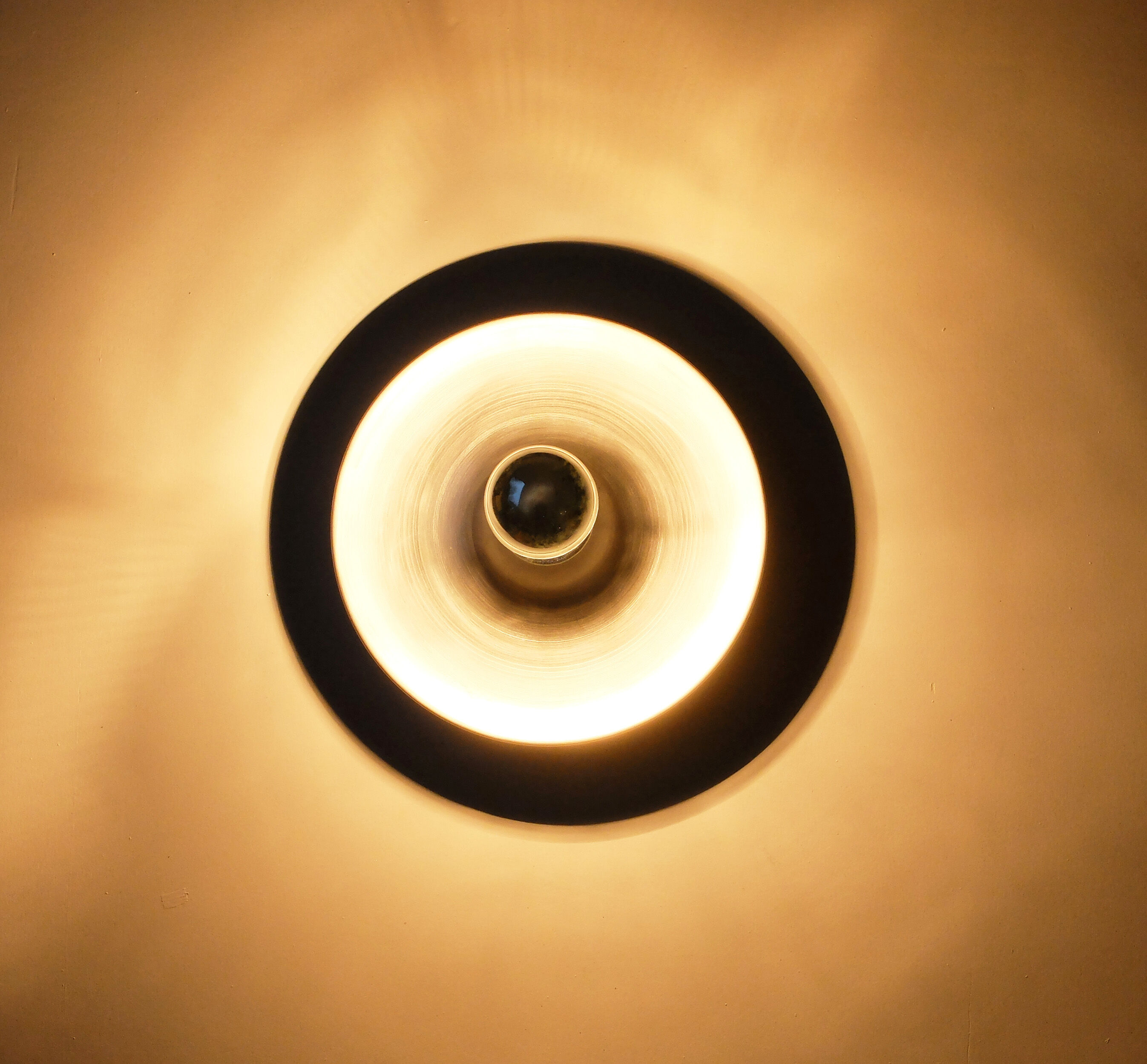 Small space age Applie by Honsel Leuchten Aluminium, Flush Light