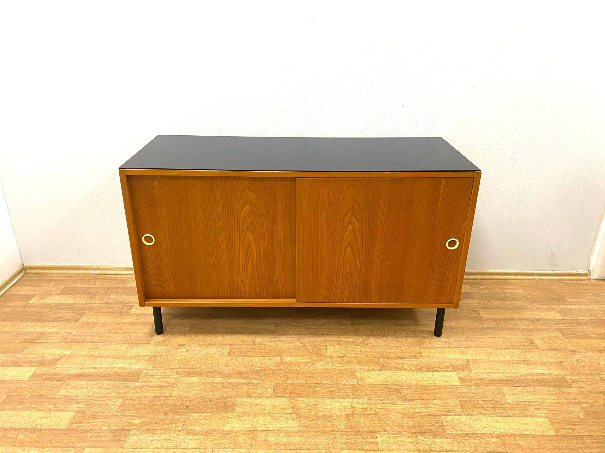 Retro chest of drawers cabinet, Czech design, 1960s