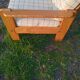 Sofa and armchair in solid pine