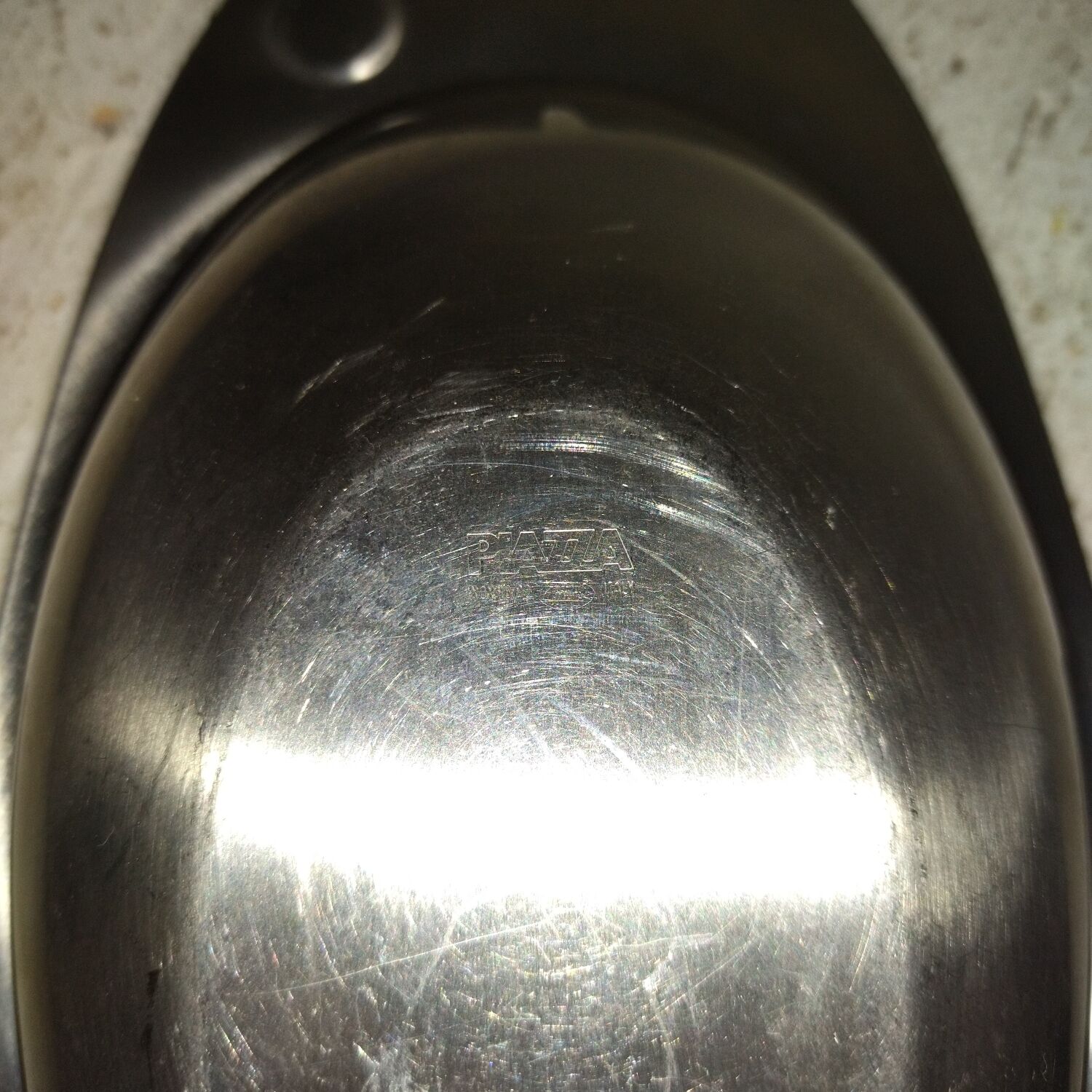 Design stainless steel cut Piazza Italy