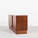 Midcentury Danish lowboard in teak with 2 sliding doors by Hundevad 1960s - 138cm