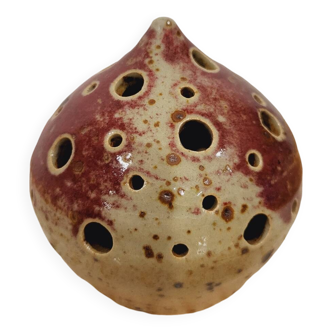 Stoneware flower picker ball
