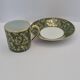 Set of 6 multicoloured moka cups in Limoges fine porcelain.