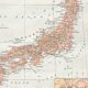 Old map of Japan 1897