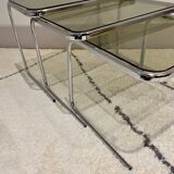 Chrome trundle tables