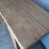 Workbench 120cm old solid wood