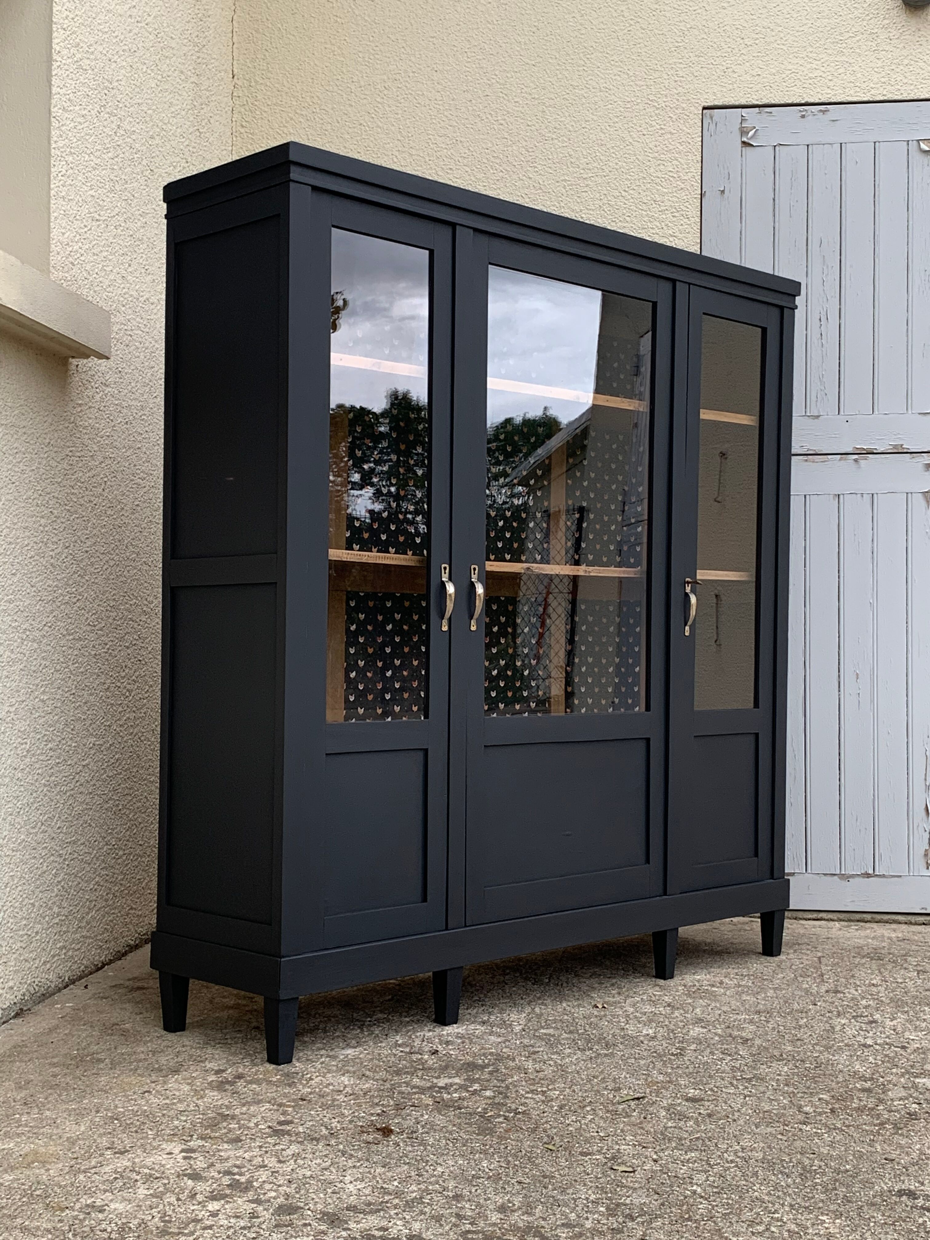 Removable glass cabinet art deco 1930