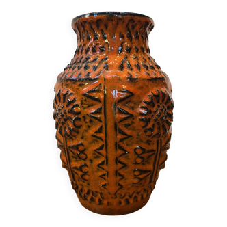 Vase Bodo Mans pour Bay Keramik, modèle 258-20, Allemagne, années 1970