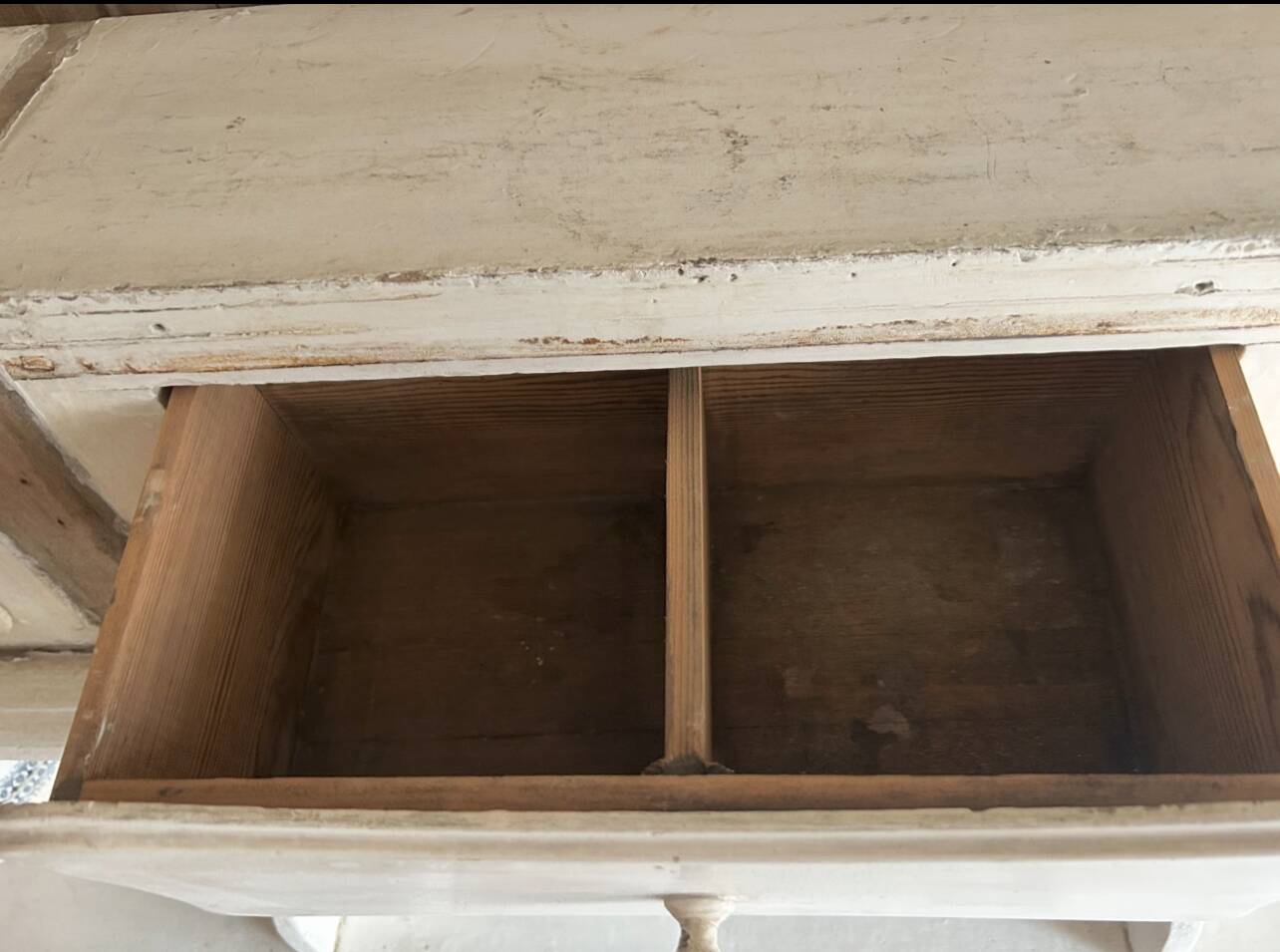 Exceptional old grocery store furniture - dresser