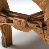 Rustic wabi-sabi coffee table - 1900's