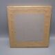 Small old mirror in wood and gilded stucco