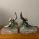 Bookcases seagulls Art Deco