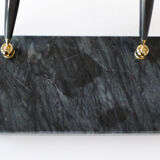 Pen doors on marble base