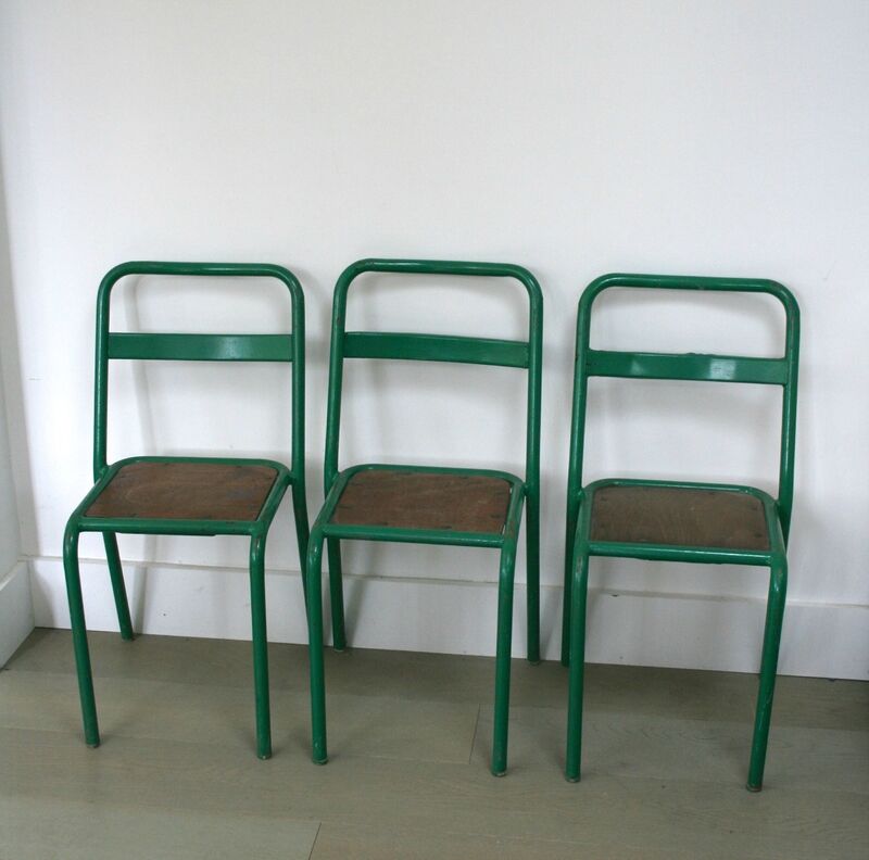 Maternal Chair in metal and wood