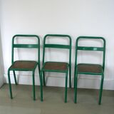 Maternal Chair in metal and wood