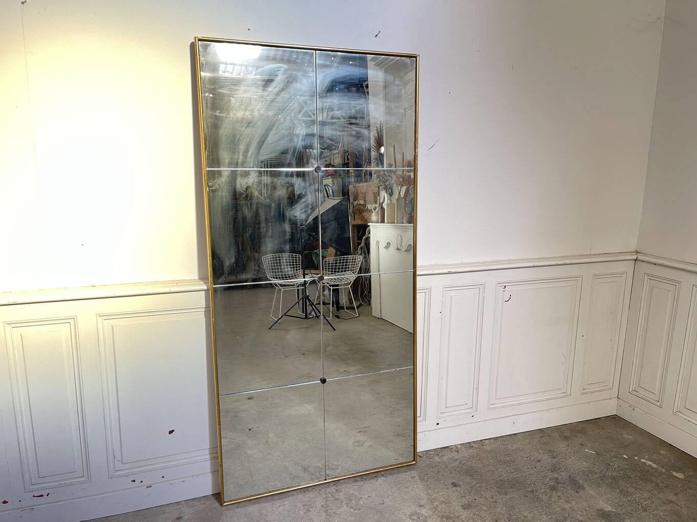 Large brewery mirror from the 1950s