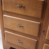 Commode art deco une porte et 3 tiroirs