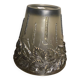 Vase glass paste leaves