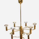 Solid brass chandelier