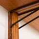 Danish mid-century upcycled teak shelving unit.