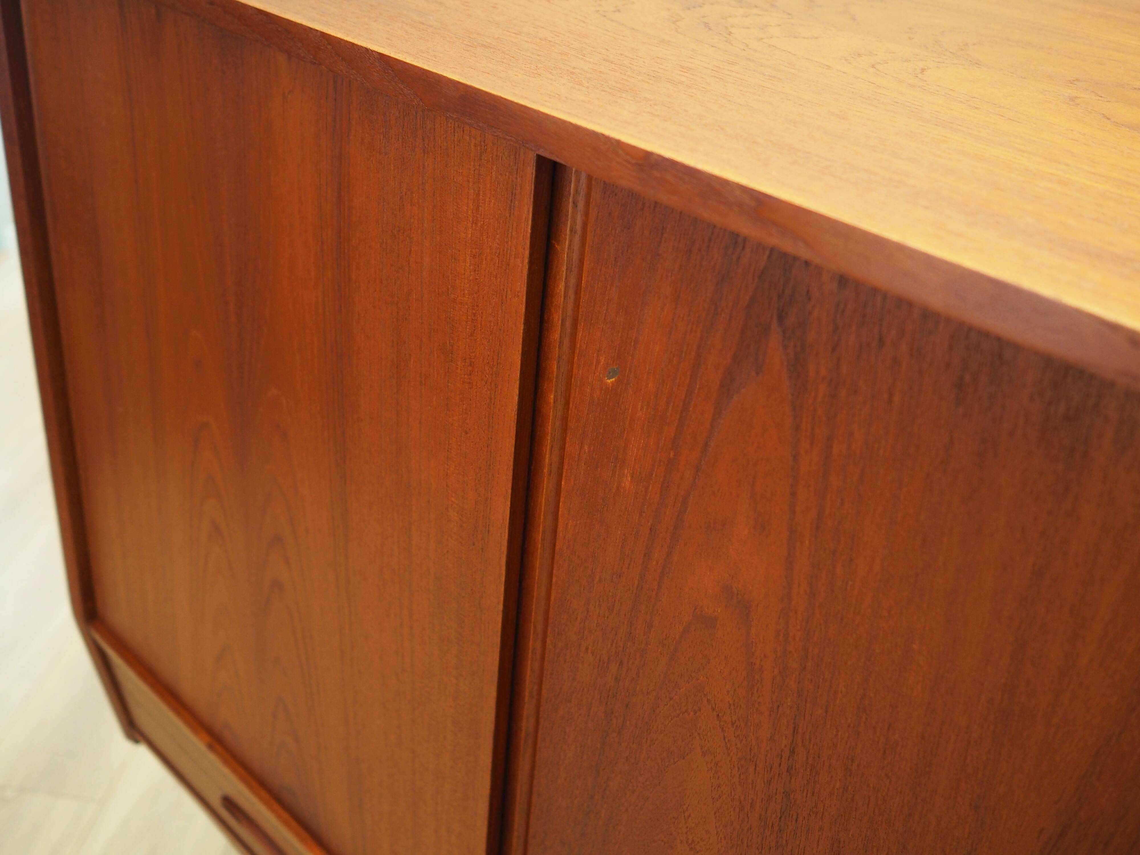 Teak highboard, Danish design, 1960s, production: Denmark