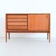 Bosteels Meubelen unique small sideboard in walnut Belgium 1970