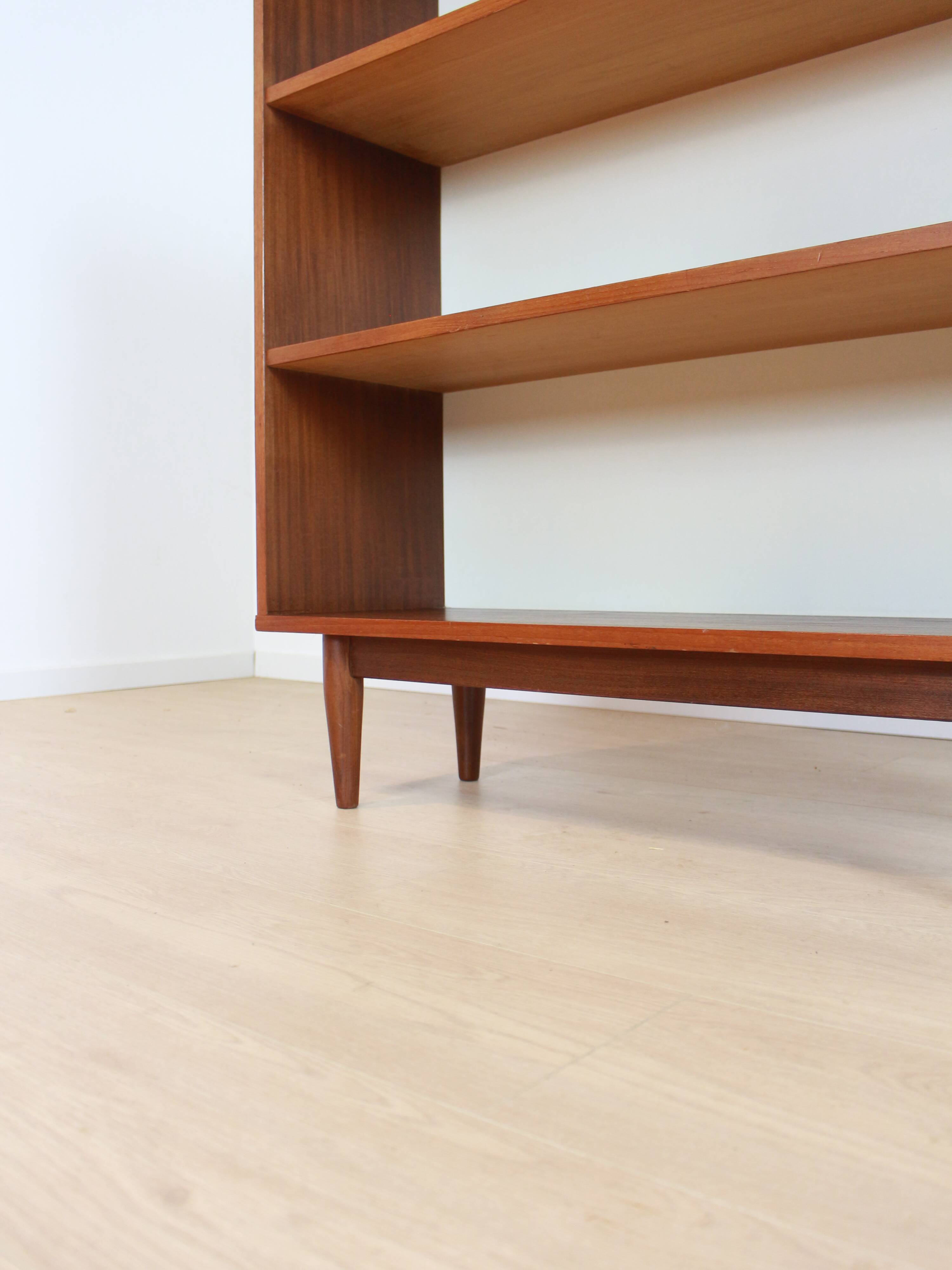 Vintage teak small bookcase
