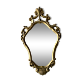 Grand miroir style baroque doré