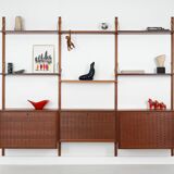Teak shelving unit, Danish design, 1960s, designer: Poul Cadovius