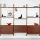 Teak shelving unit, Danish design, 1960s, designer: Poul Cadovius