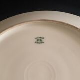 Assiettes décoratives, 3 BCie (Bernardaud) 1 PL, porcelaine, Limoges, lot de 4