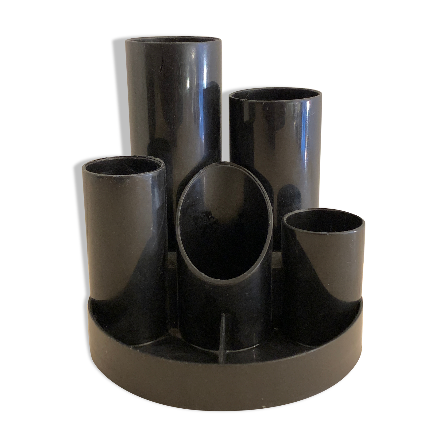 Porte crayons ou stylos et organisateur de bureau design anglais Helix, 1970