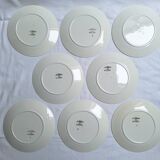 Assiettes plates Sarreguemines modèle Nomeny