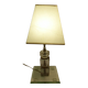 Lampe en verre, années 50