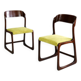 Pair of "Sled" chairs