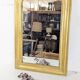 Louis-Philippe gold mirror with beaded moulding 62x92cm
