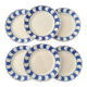 Set of 6 Digoin Sarreguemines dessert plates – Dorothy model – v
