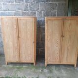 Pair of Parisian wardrobes