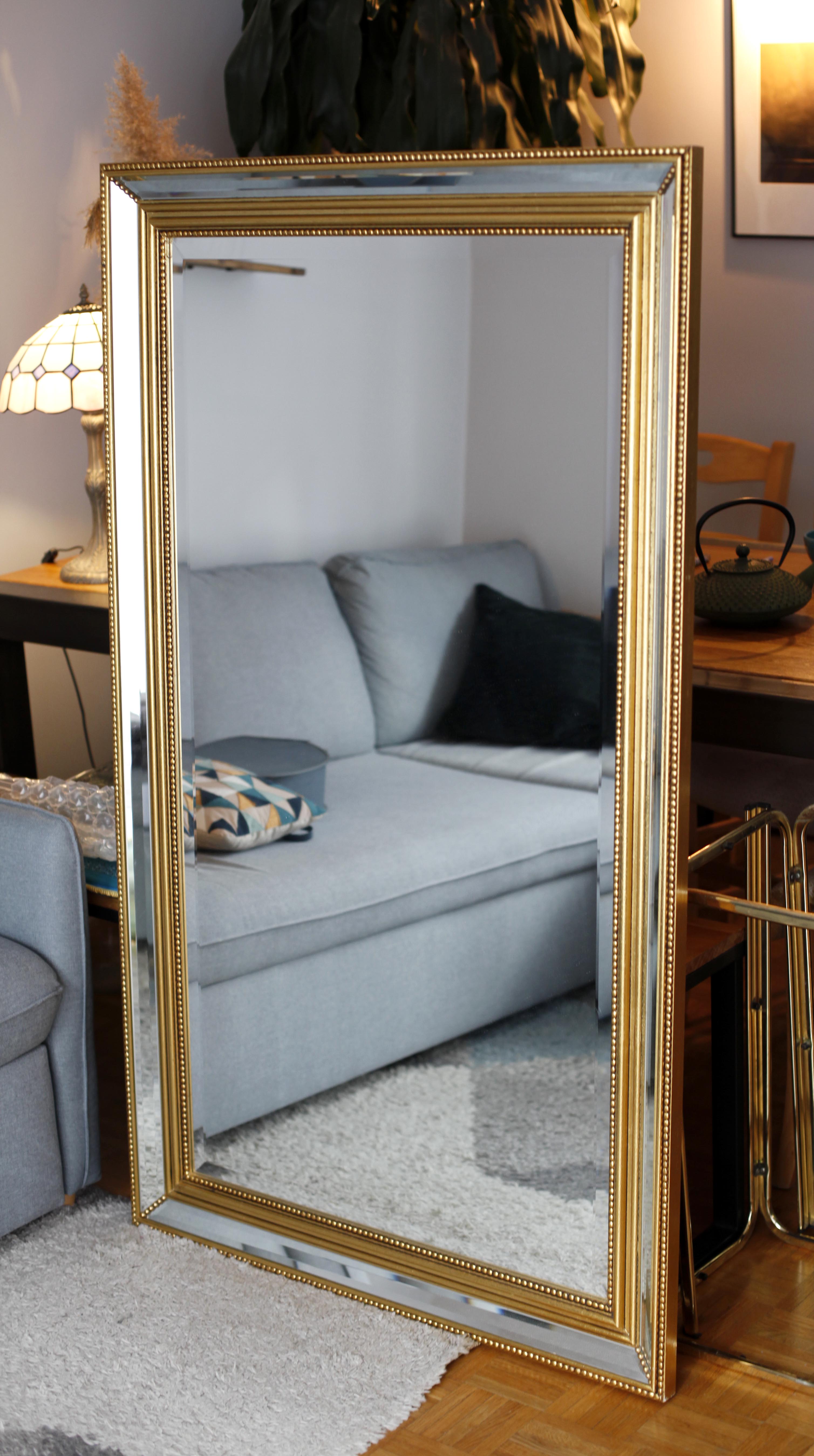 Mirror with parecloses beveled Venetian mirror  149x88cm